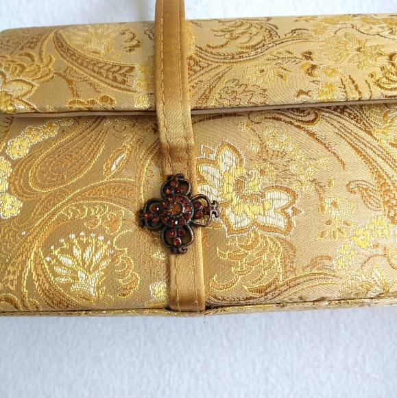 Gold Evening Bag - Picture 2 of 5